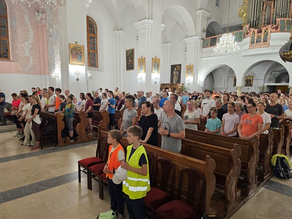 Započelo 336. zavjetno hodočašće vjernika grada Varaždina Majci Božjoj Bistričkoj